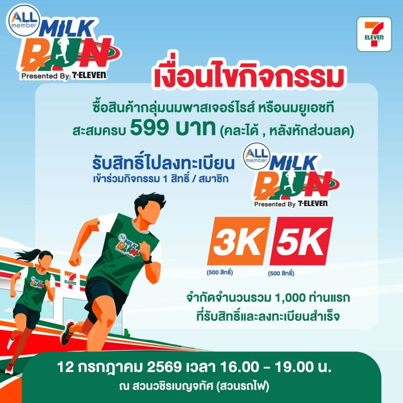 ALL member Milk Run Presented By 7-Eleven